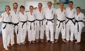 Seido Brisbane black belts