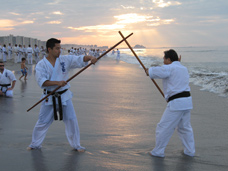 beach training